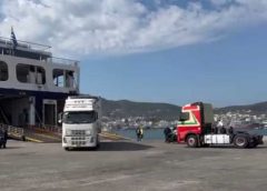 Προσωρινό άνοιγμα του λιμανιού της Μυτιλήνης από τους Κτηνοτρόφους