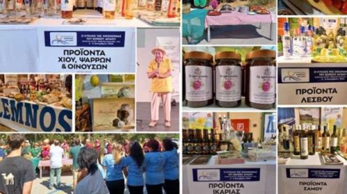 Με μεγάλη επιτυχία ολοκληρώθηκε η πρώτη Έκθεση «Προϊόντα του Βορείου Αιγαίου» | (ΒΙΝΤΕΟ)
